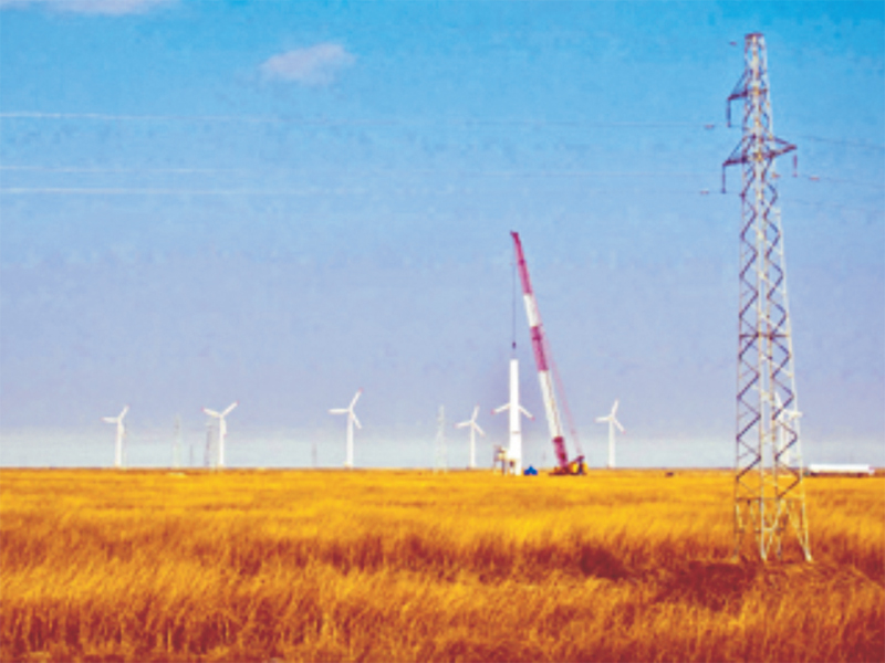 江苏大丰200MW风力发电750kW风机区域35kV集电线路工程